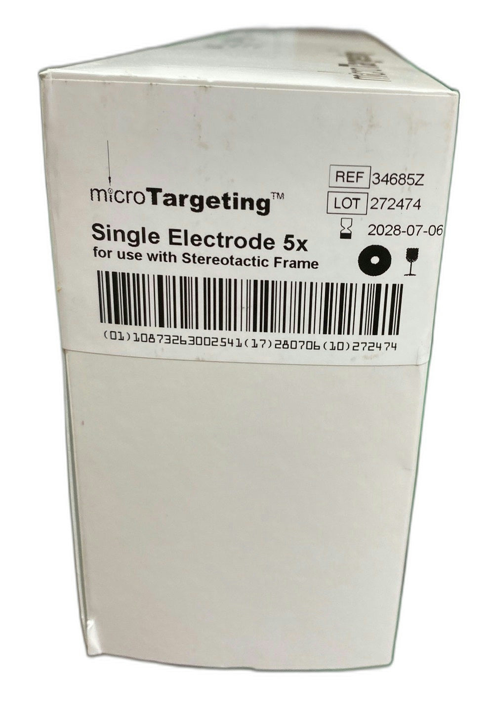 34685Z - FHC - microTargeting(TM) Electrode, 1x, sterile, single, D.ZAP(Z), T=30 for use with Frame and STar or MT Drive, (BX/1)