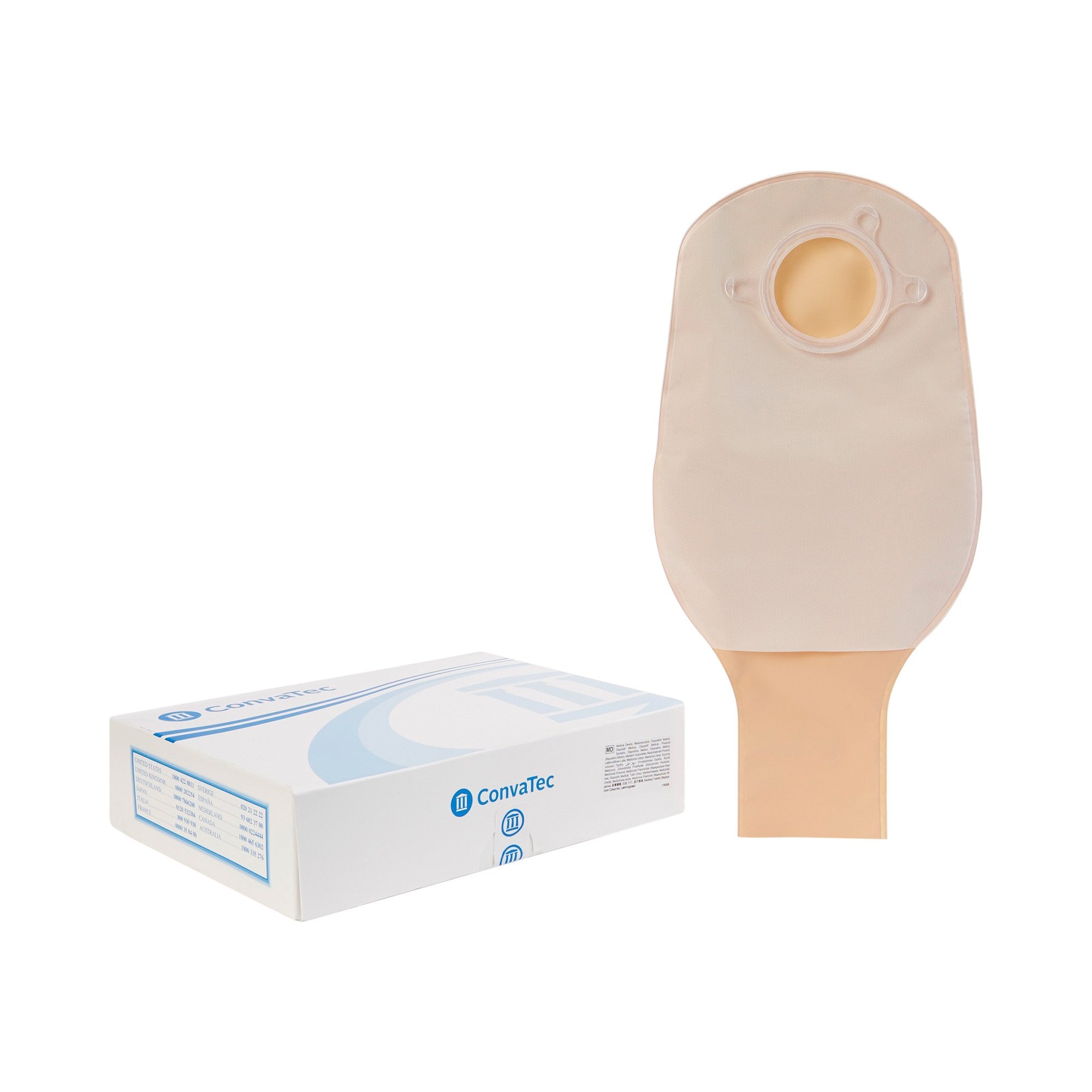 325416 - Sur-Fit Natura - Colostomy Pouch Sur-Fit Natura Two-Piece System 12 Inch Length Drainable 401502 Box of 10, (BX)