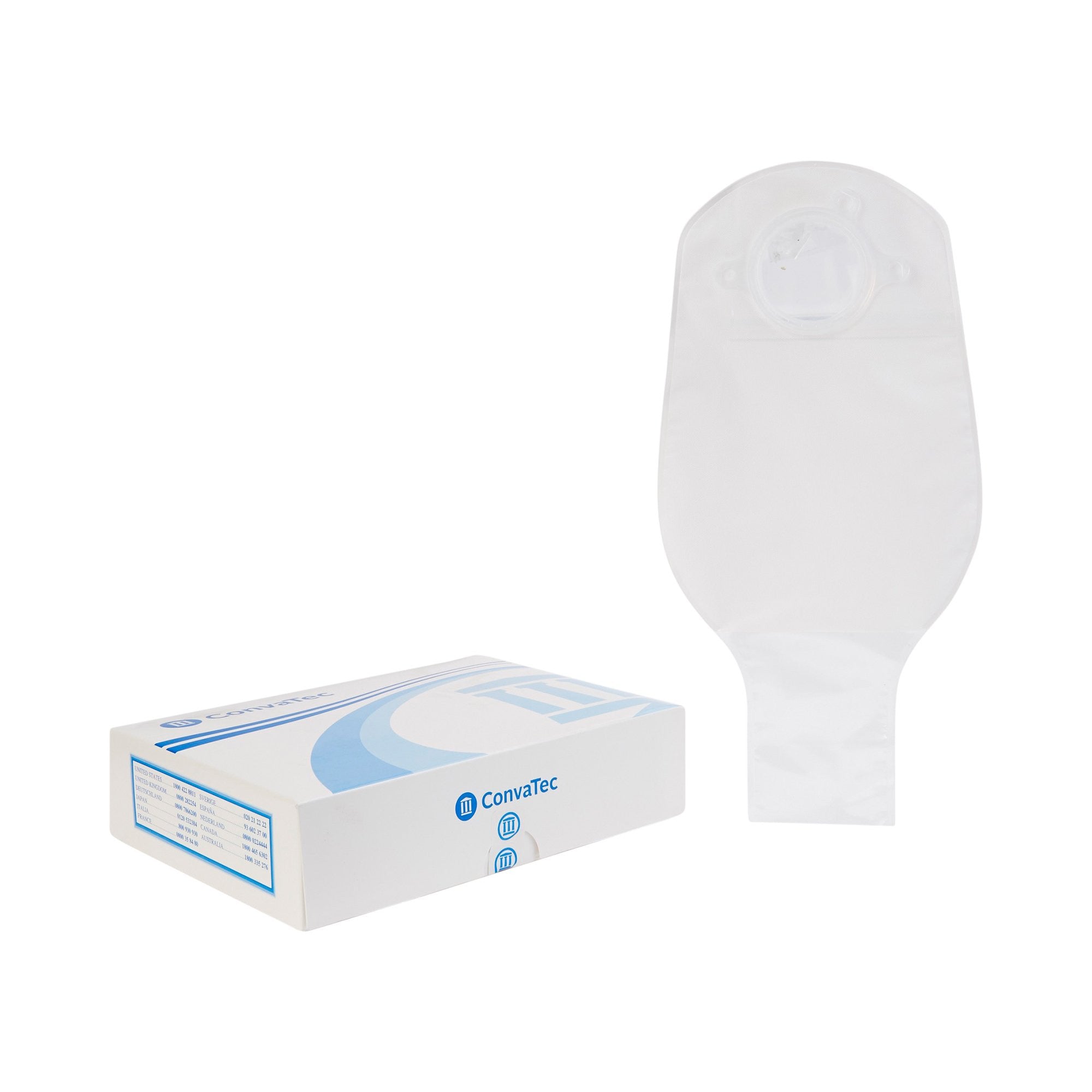 325421 - Sur-Fit Natura - Colostomy Pouch Sur-Fit Natura Two-Piece System 12 Inch Length Drainable 401512 Box of 10, (BX)