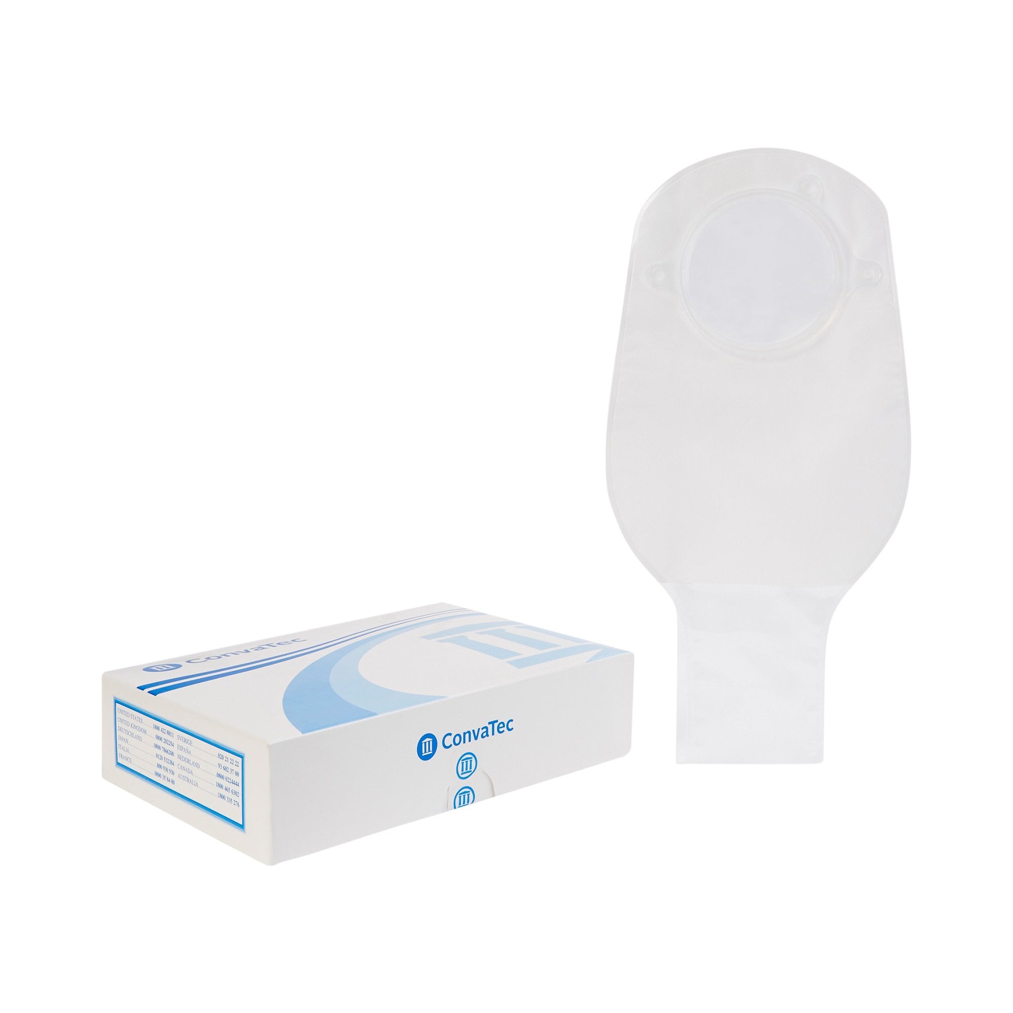 325423 - Sur-Fit Natura - Colostomy Pouch Sur-Fit Natura Two-Piece System 12 Inch Length Drainable 401514 Box of 10, (BX)