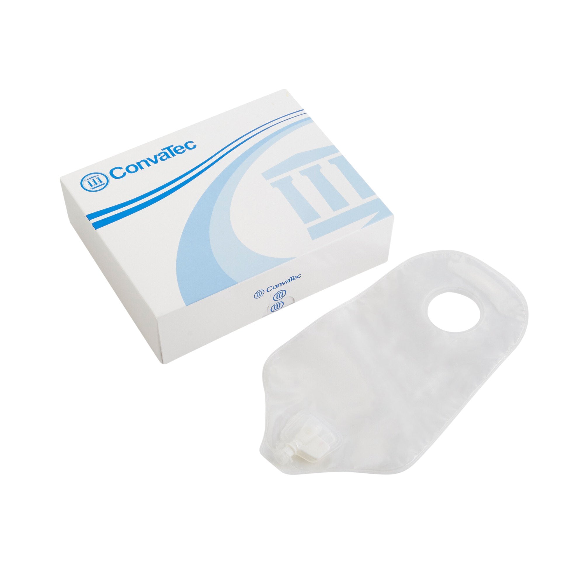 325434 - Sur-Fit Natura - Sur-Fit Natura Two-Piece System Urostomy Pouch, 10" L, 1.75" Flange, Drainable, Transparent, NonSterile, Pack of 1, (EA)