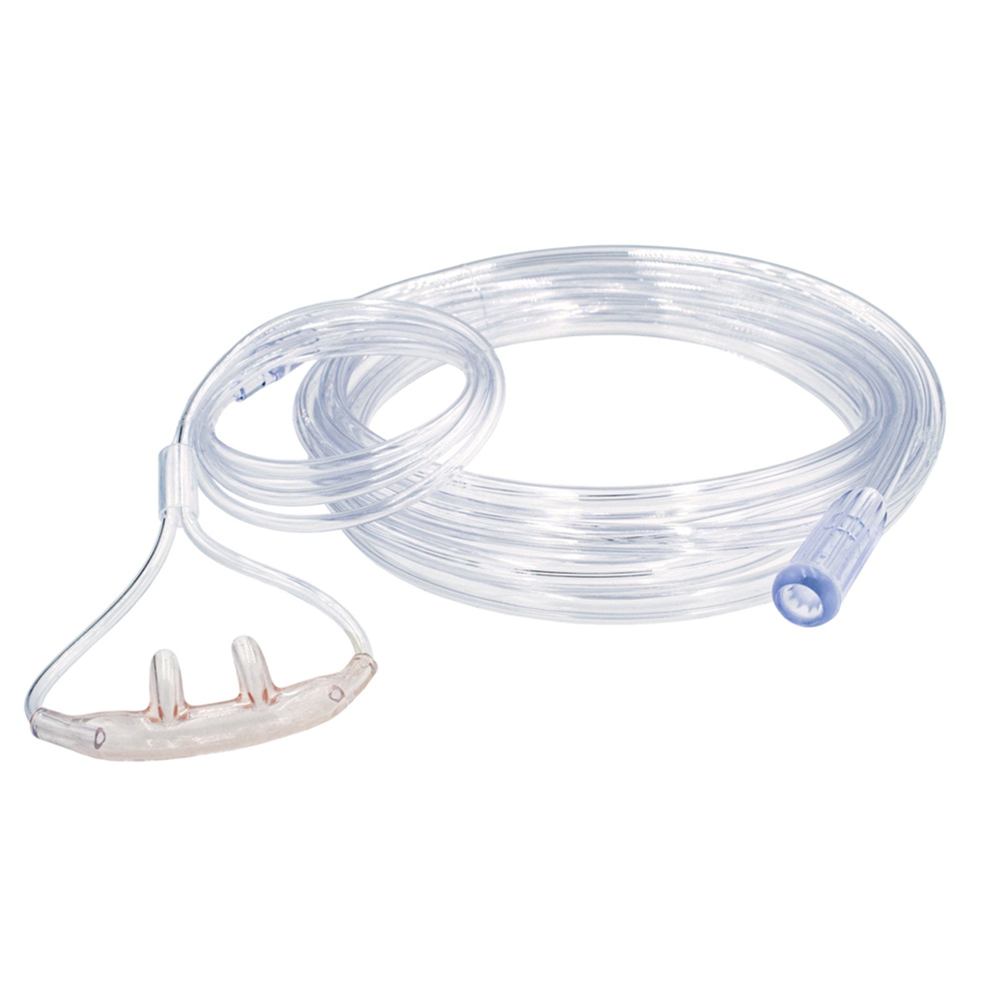 518536 - Salter Labs - Salter-Style Nasal Cannula Adult Curved Prong / NonFlared Tip 7 Foot Tubing, 1600HF-7-25, Pack of 1, (EA)