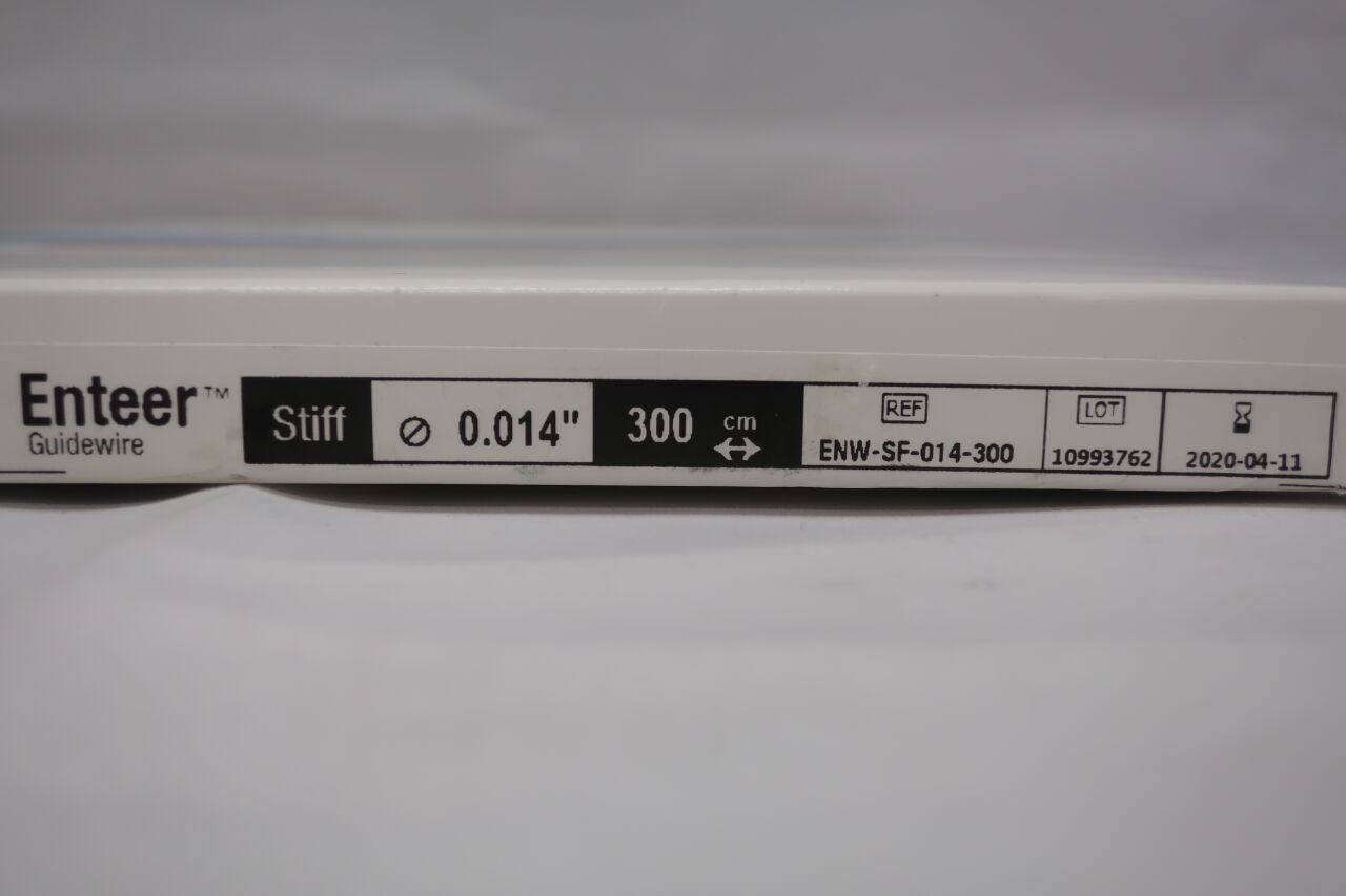 ENW-SF-014-300 - EV3 - Enteer Guidewire Stiff 0.014" / 300cm (x), (BX/1) - ( Expiry Date: 2020-04-11 )