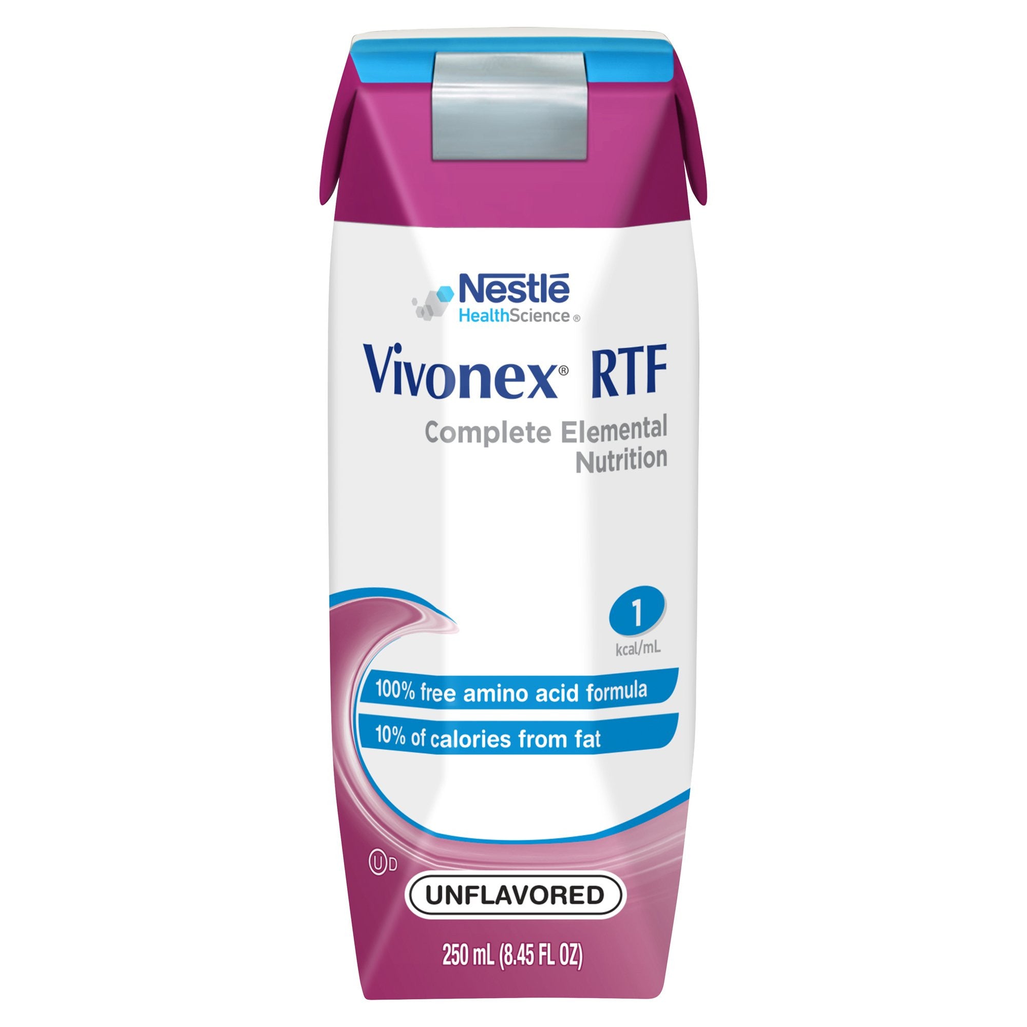 461283 - Vivonex - Vivonex RTF Tube Feeding Formula Unflavored Liquid 250 mL Carton of 1, (EA)