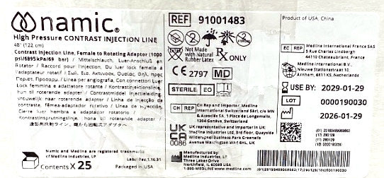 91001483 - MEDLINE - CIL HP 48 FLL-RA, (BX/25)