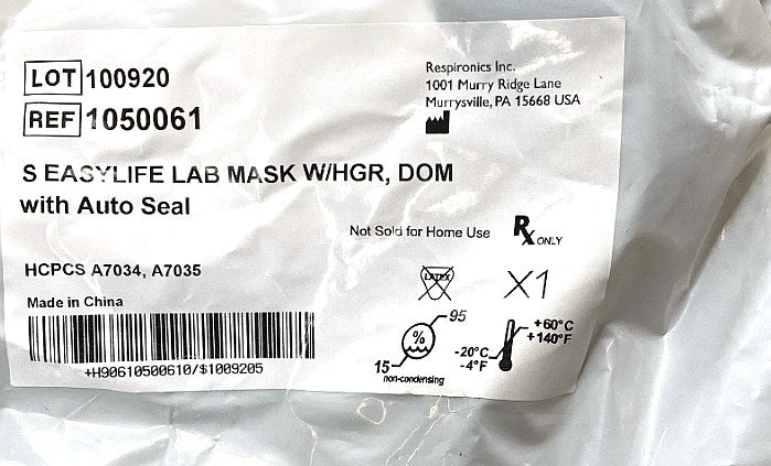 1050061 - RESPIRONICS - S easy life lab mask, (EA/17)