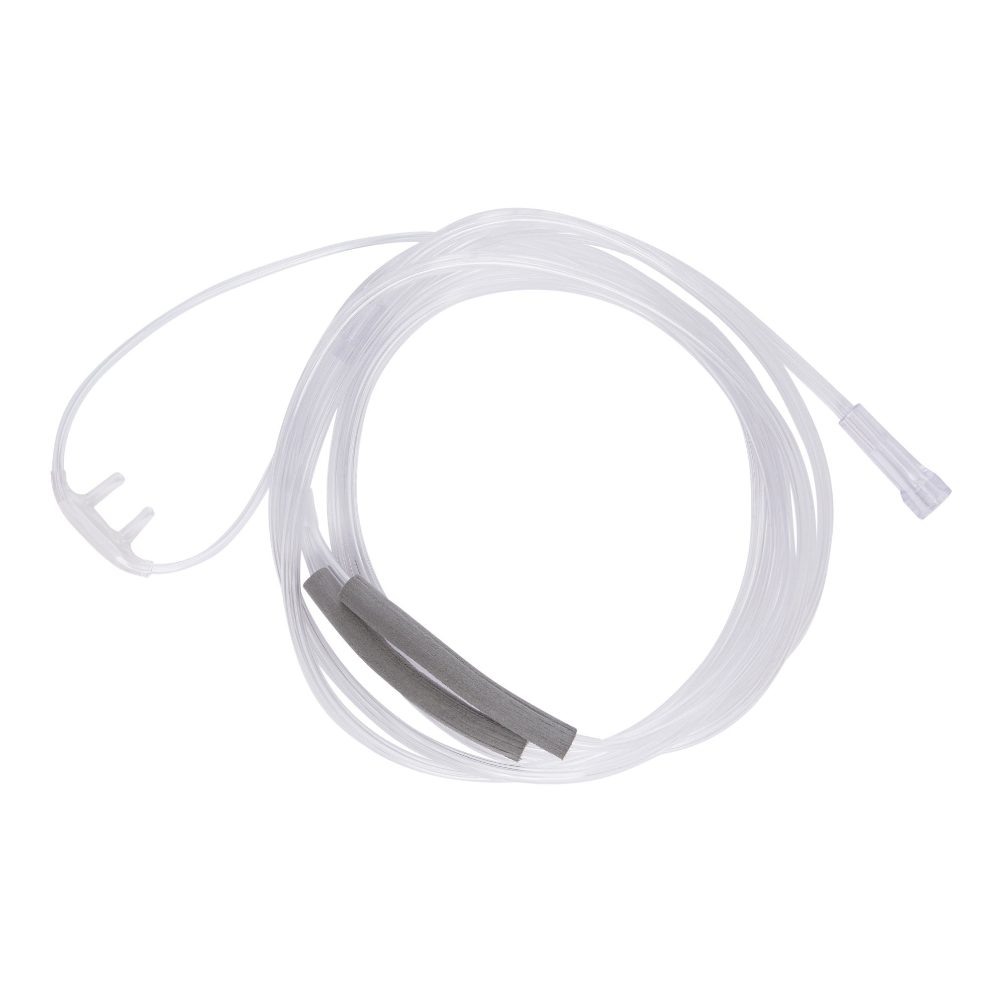 911760 - McKesson - McKesson Nasal Cannula with Ear Cushion Adult Straight Prong / NonFlared Tip 7 Foot Tubing, 32649, Case of 25, (CS)