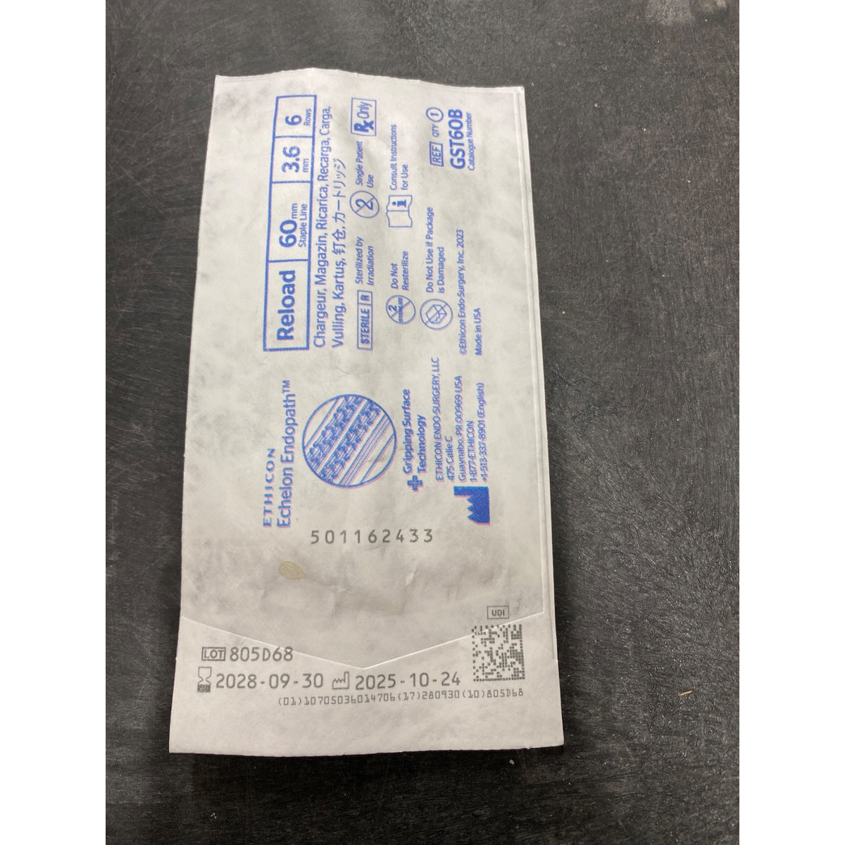 GST60B - ETHICON - Echelon endopath, (EA/1)