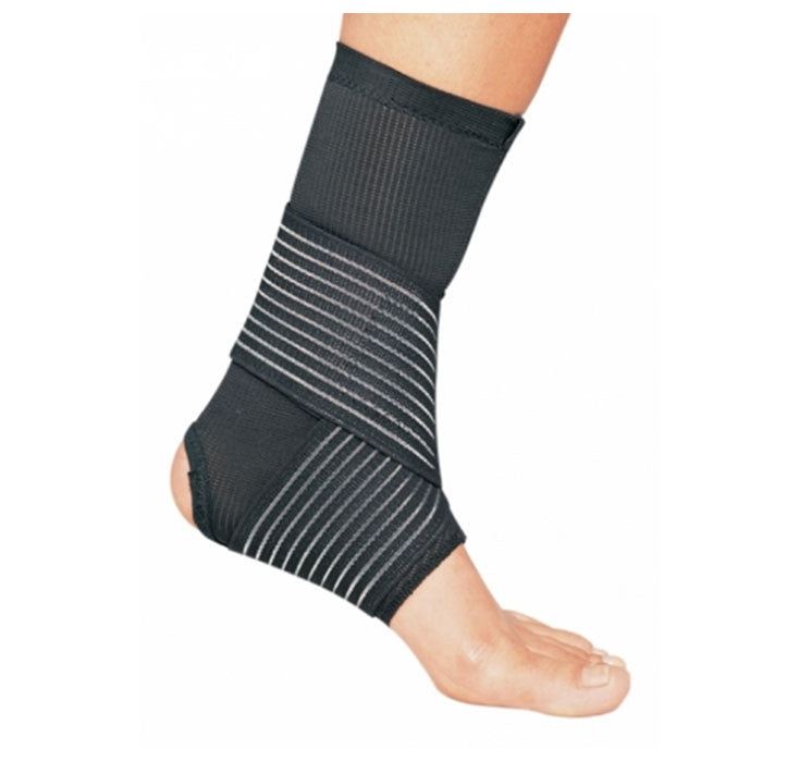 410252 - ProCare - PROCARE Elastic Ankle Support, Size Large, 9.5 to 11'' Circumference, Black, Pack of 1, (EA)