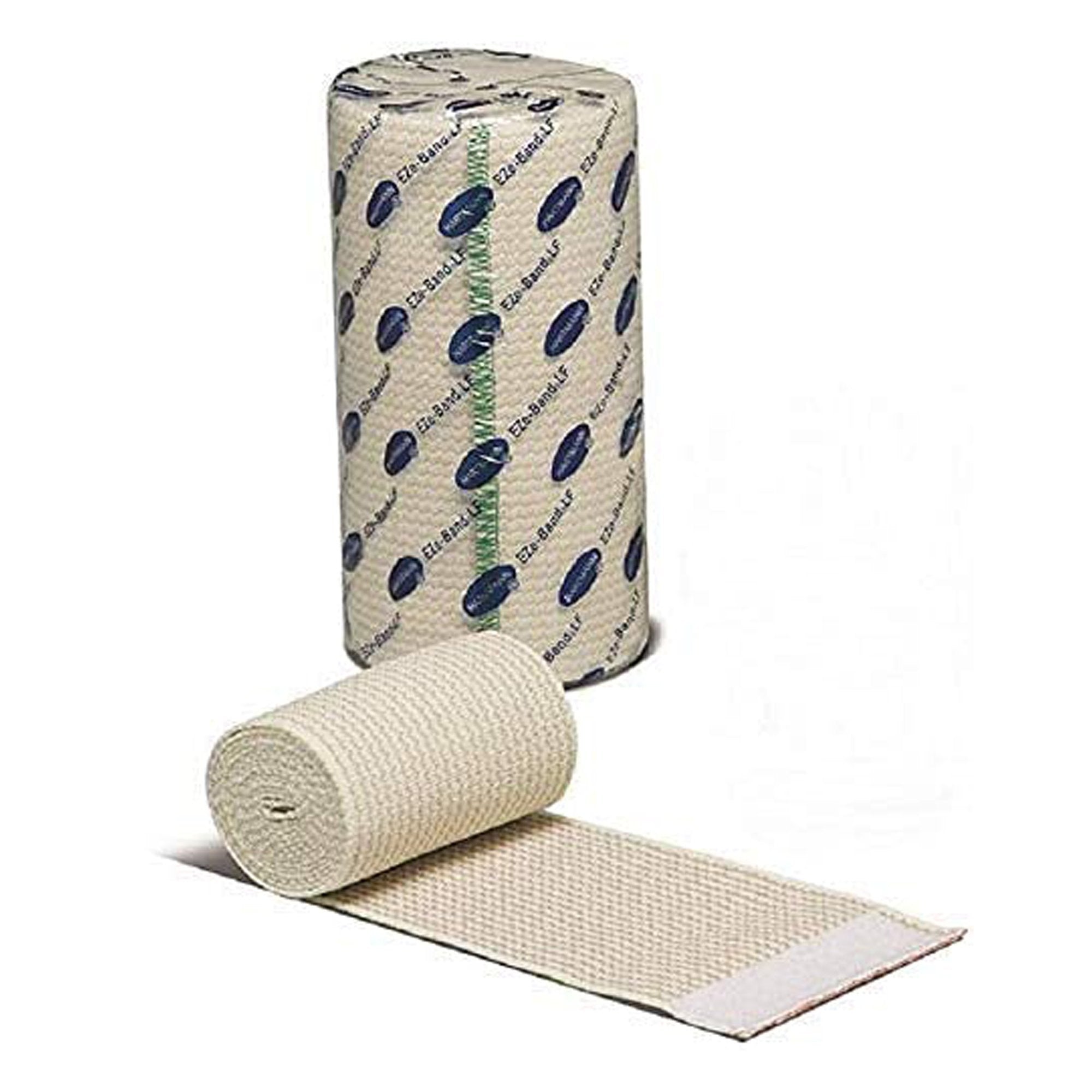 442368 - EZe-Band LF - Elastic Bandage EZe-Band LF 6 Inch x 5 Yard Double Hook and Loop Closure Tan NonSterile Standard Compression 59160000 Pack of 10, (PK)