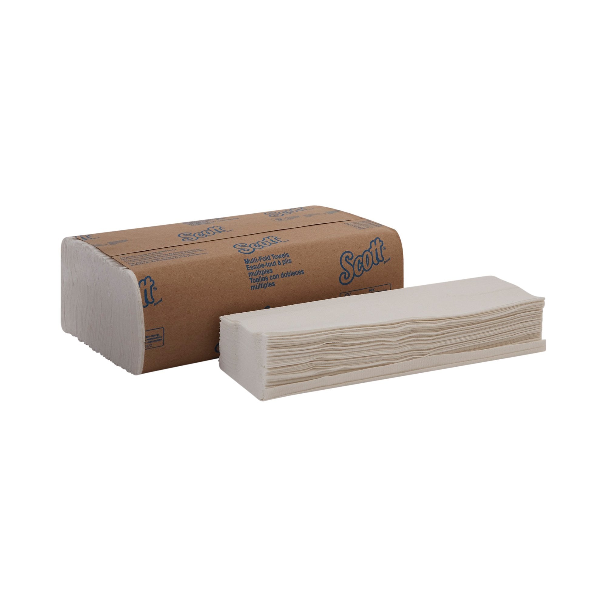 456141 - Scott - Scott Paper Towel, 9.2 X 9.4", 1-Ply, 250 Sheets per Pack, Pack of 250, (PK)