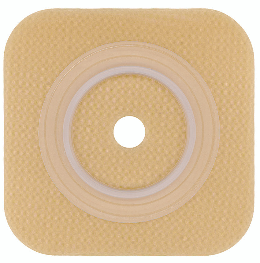 461912 - Sur-Fit Natura - Ostomy Barrier Sur-Fit Natura Trim to Fit, Extended Wear Durahesive Without Tape 70 mm Flange Sur-Fit Natura System Hydrocolloid 1-7/8 to 2-1/2 Inch Opening 5 x 5 Inch 413157 Box of 10, (BX)
