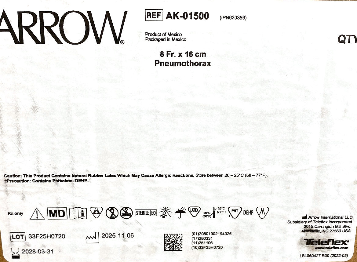 AK-01500 - TELEFLEX - ARROW, (BX/5)