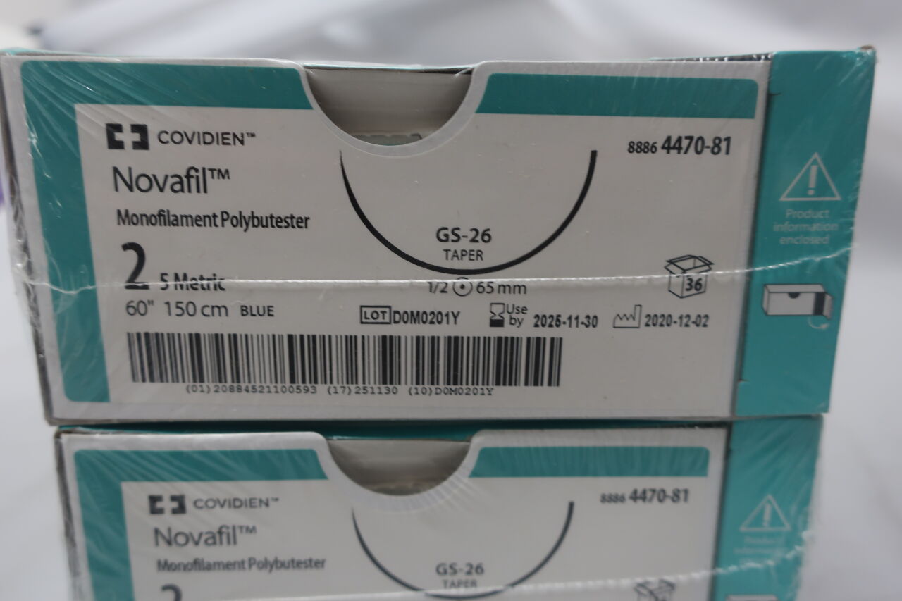 4470-81 - COVIDIEN - 單絲聚丁酯，（盒/36）-（有效期至：2025年11月30日）