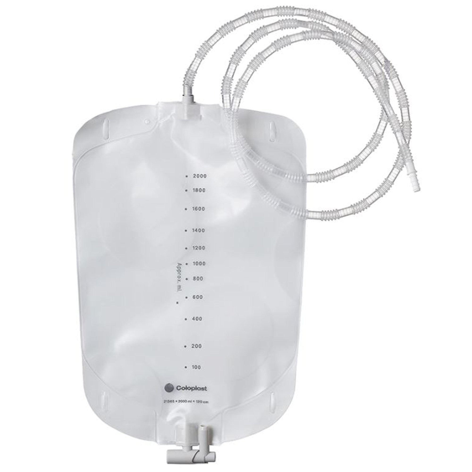 473533 - Assura - Ostomy Night Bag Assura 2000 mL 21365 Box of 10, (BX)