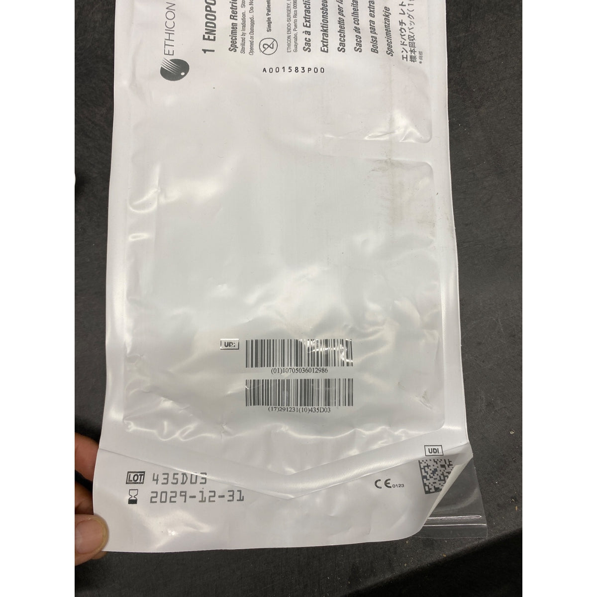 POUCH - ETHICON - Endopouch Retriever specimen Retrieval Bags, (EA/1)