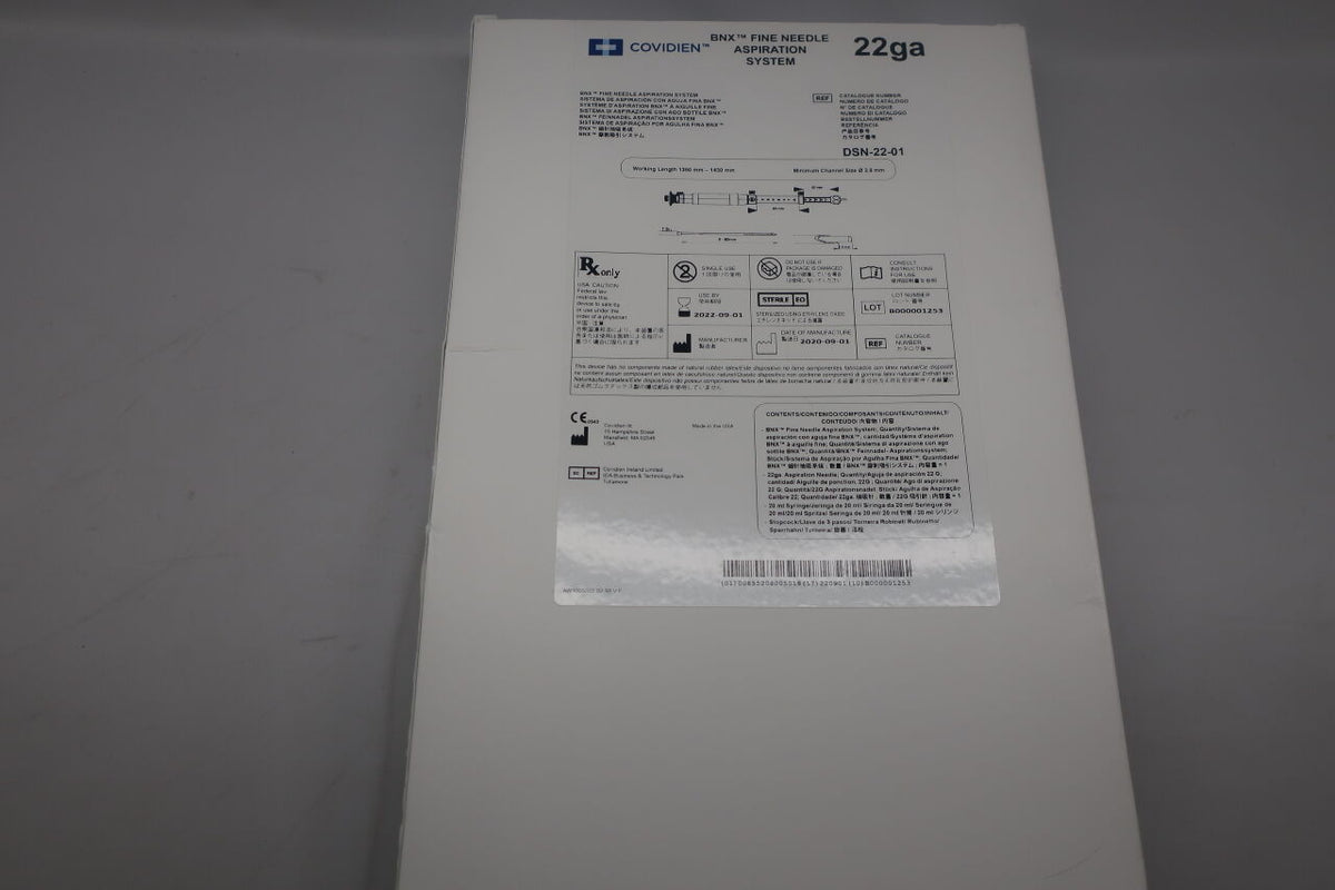 DSN-22-01 - COVIDIEN - bnx fine needle aspiration system - dsn-22-01, (BOX)
