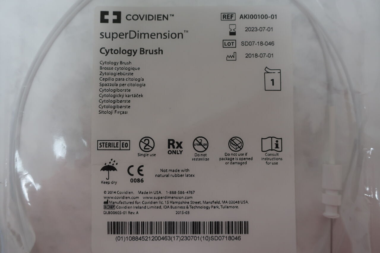 AKI00100-01 - COVIDIEN - SuperDimension Cytology Brush, 1.7 mm dia. x 120 mm Working Length, () - ( Expiry Date:  )