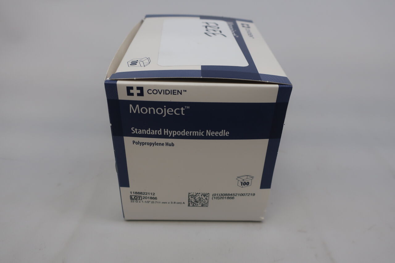 1188822112 - COVIDIEN - monoject standard hypodermic needle, (BOX/100) - ( Expiry Date: 2023-01-09 )