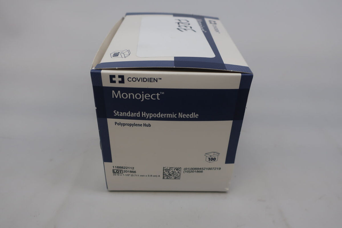 1188822112 - COVIDIEN - monoject standard hypodermic needle, (BOX/100)