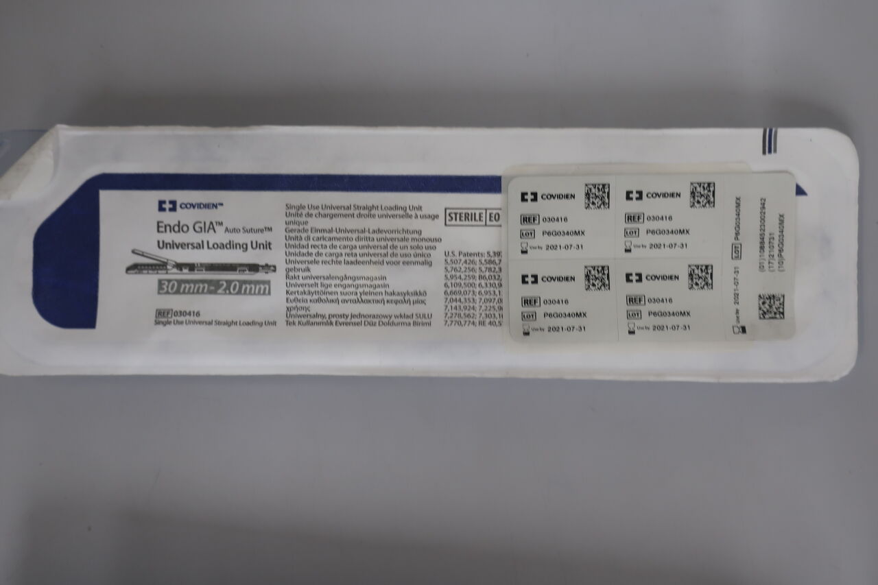 030416 - COVIDIEN - Endo GIA Universal Single-Use Universal Staple Loading Unit, 30 mm Size, () - ( Expiry Date:  )