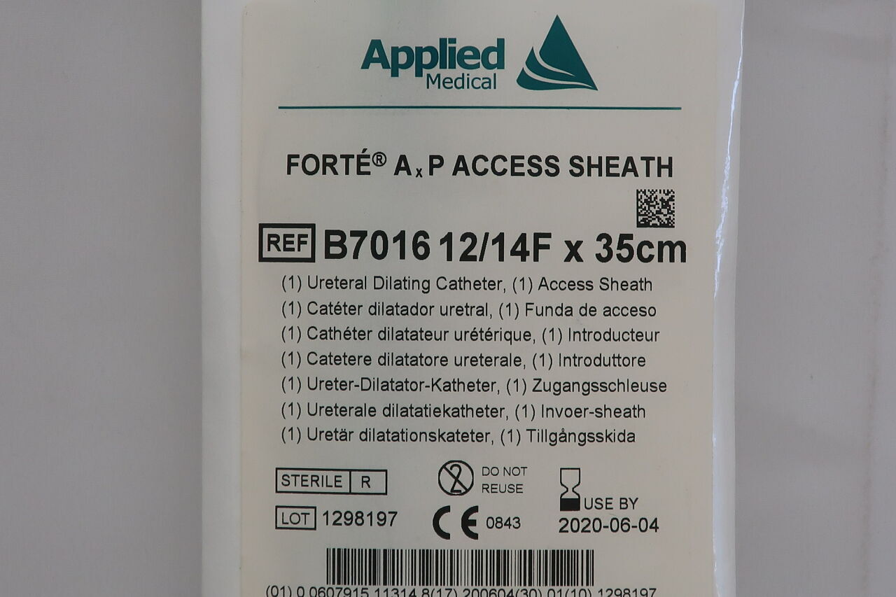 B7016 - APPLIED - ureteral dilating catheter 12/14f x 35cm , () - ( Expiry Date:  )