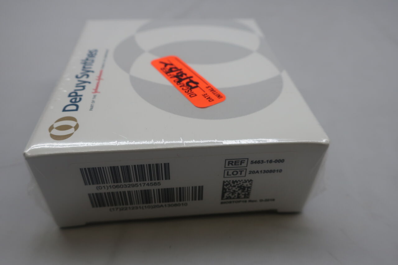 5463-16-000 - DEPUY - biostop g bioresorbable cement restrictor size 16, (BX/1) - ( Expiry Date: 2022-12-31 )