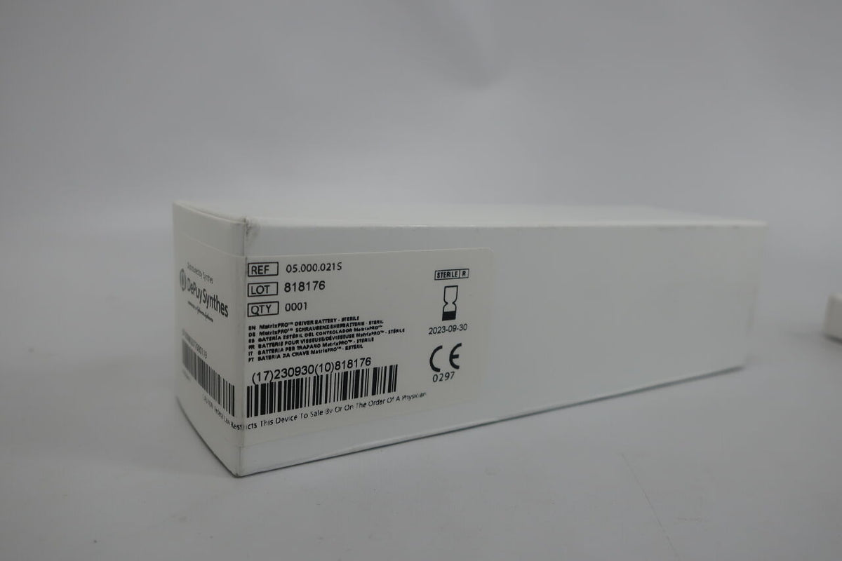 05.000.021S - DEPUY - matrixpro driver battery pack, (BX/1)