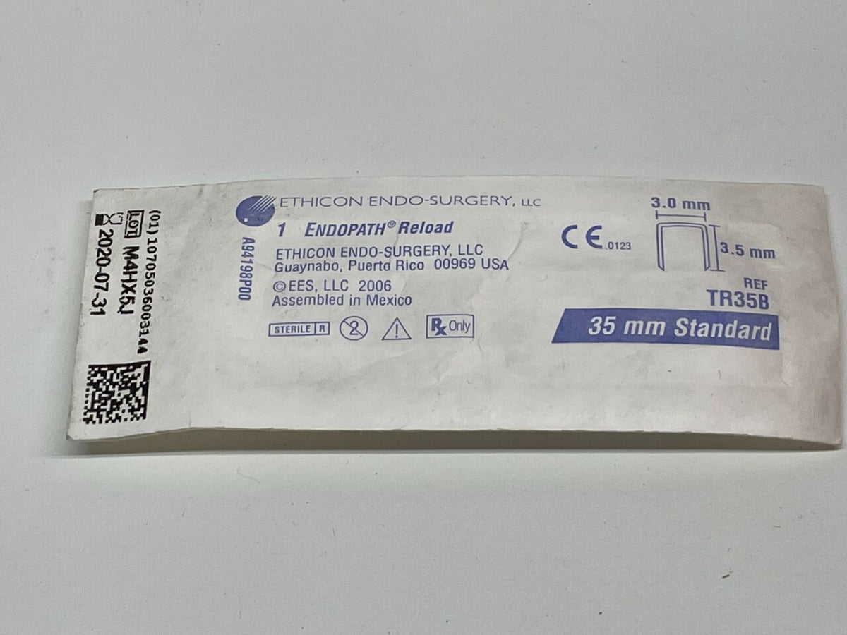 TR35B - ETHICON - endopath ets and ets-flex articulating endoscopic linear cutter reload., ()