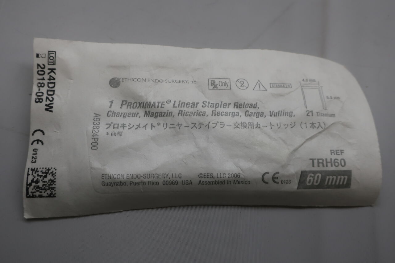 TRH60 - ETHICON - Proximate Stapler Reload with Dial, For TLH60 Linear Stapler, () - ( Expiry Date:  )