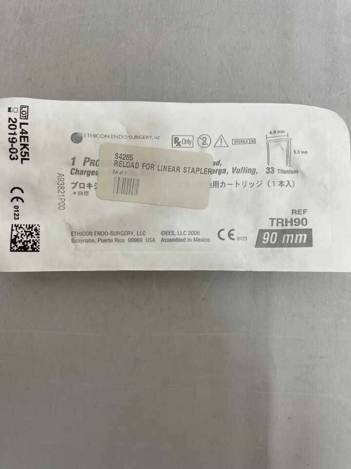 TRH90 - ETHICON - Proximate Stapler Reload with Dial, For TLH90 Linear Stapler, () - ( Expiry Date:  )