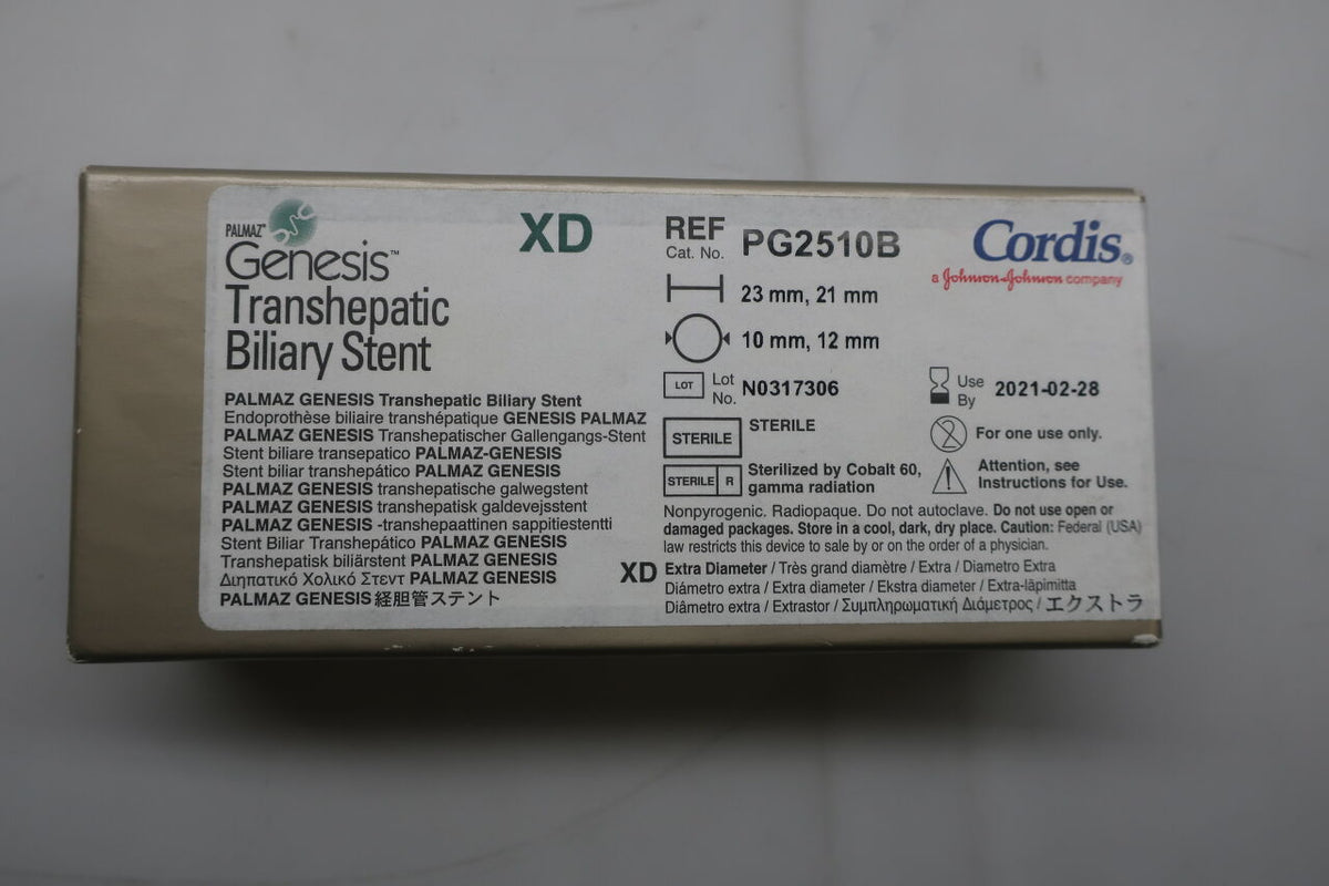 PG2510B - CORDIS - transhepatic biliary stent - pg2510b, (EA)