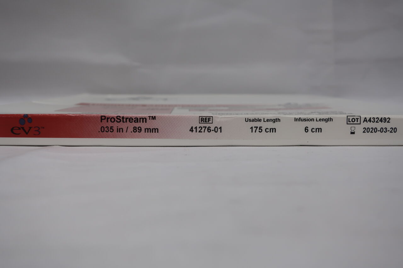 41276-01 - EV3 - ProStream Multiple Sidehole Infusion Wire 175cm / 6cm / .035 " (x) Lot of 2, () - ( Expiry Date:  )