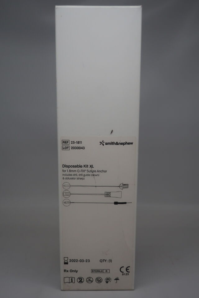 25-1811 - SMITH & NEPHEW - Q-FIX Disposable Hip Kit For Q-FIX Implant, 1.8 mm dia., () - ( Expiry Date:  )