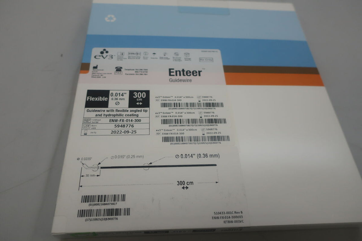 ENW-FX-014-300 - EV3 - enteer re-entry catheter - enw-fx-014-300, (BX/1)