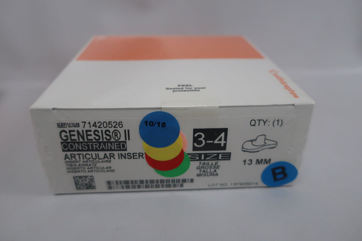 71420526 - SMITH & NEPHEW - genesis 11 constrained, (BX/1)