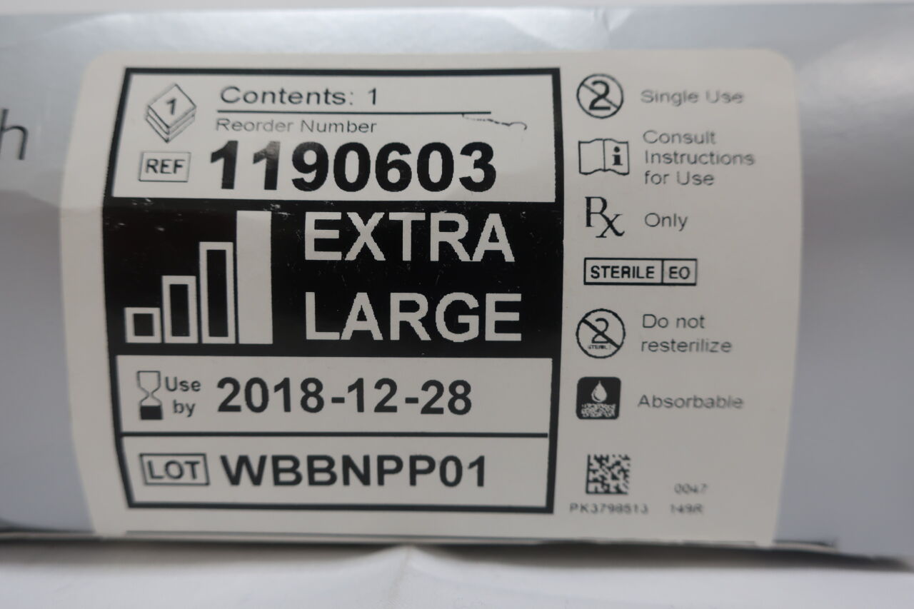 1190603 - BARD - Phasix Plug and Patch, Extra Lage, 3.6 x 5.1 cm, (BX/1) - ( Expiry Date: 2018-12-28 )