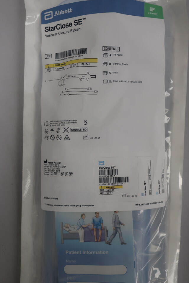0144810 - BARD - composix l/p mesh with echo ps positioning system, ellipse, 8.2in x 10.2in, (BX/1) - ( Expiry Date: 2021-06-28 )
