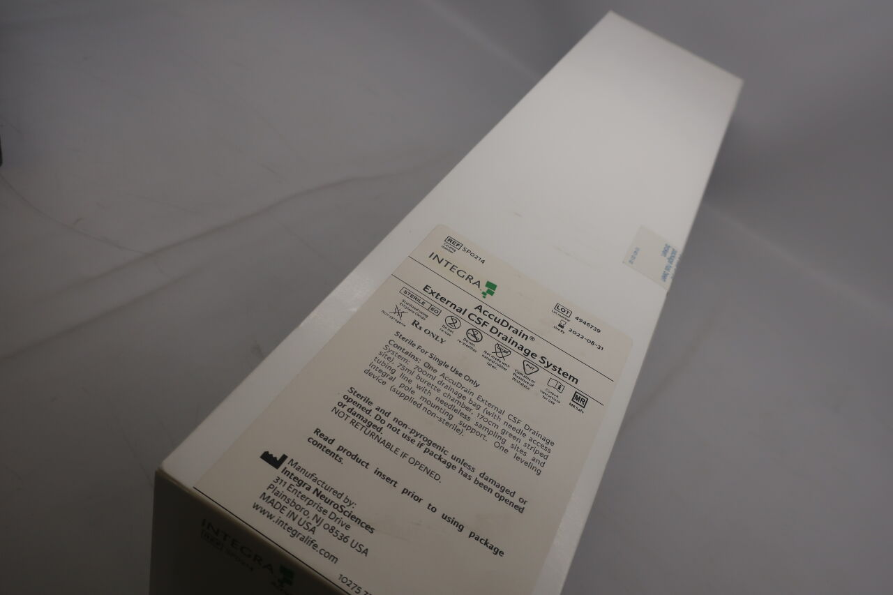 SP0214 - INTEGRA - accudrain external csf drainage system, (BX/1) - ( Expiry Date: 2022-08-31 )