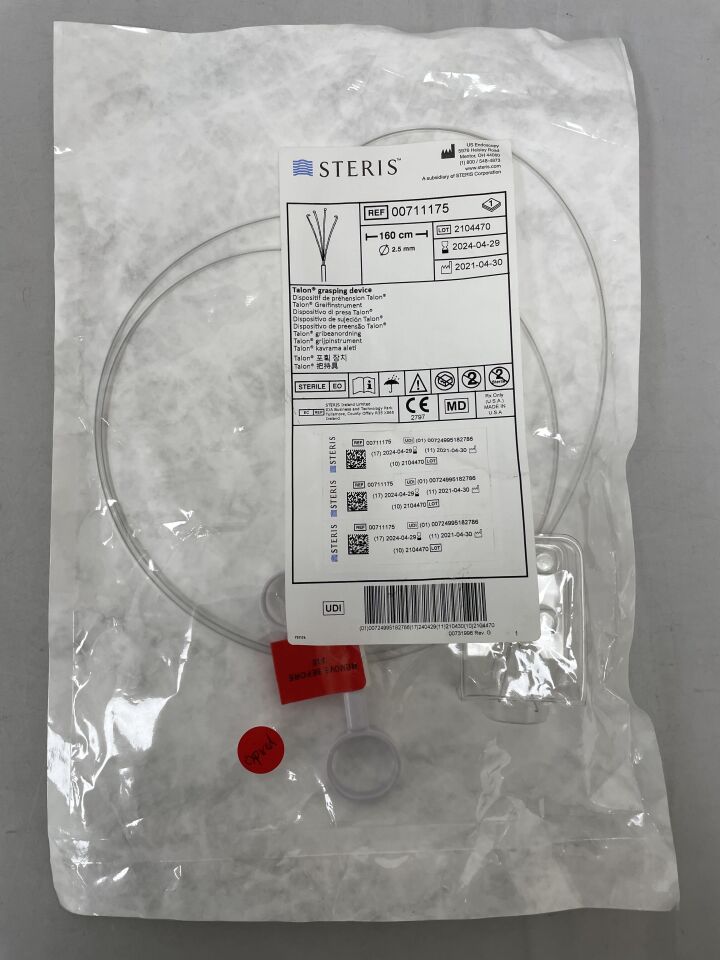 00711175 - US ENDOSCOPY - Talon Grasping Device 2.5mm x 160cm, () - ( Expiry Date: 2018-09-30 )