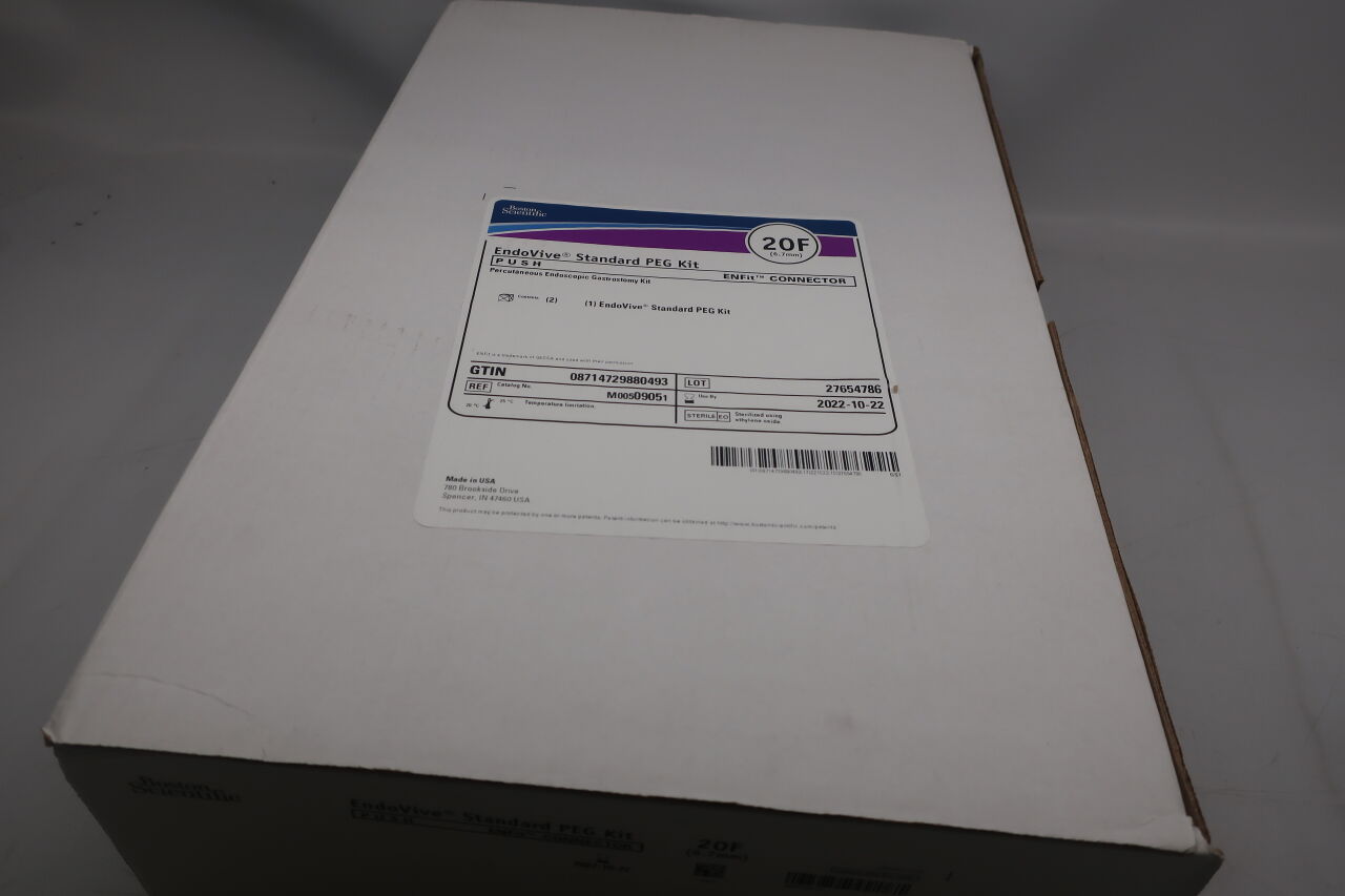 0905 - BOSTON SCIENTIFIC - EndoVive Standard PEG Kit Push - ENFit Connector - 20Fr, (BX/2) - ( Expiry Date: 2022-10-22 )