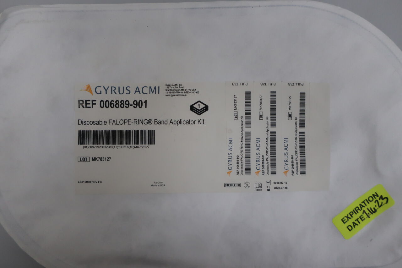 006889-901 - GYRUS - Gyrus ACMI Falope-Ring Disposable Applicator Kit, (EA) - ( Expiry Date: 2022-11-27 )