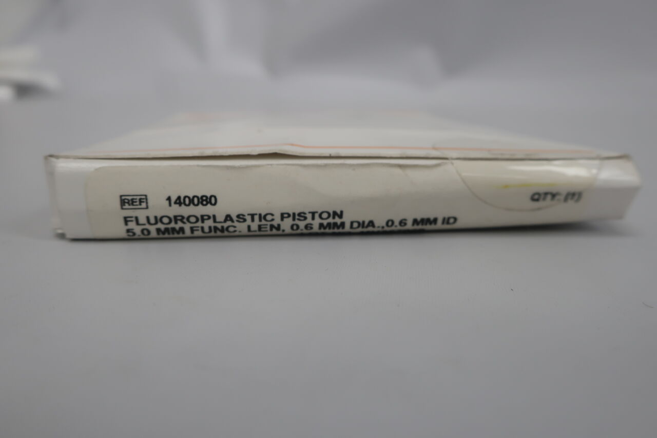 140080 - GYRUS - gyrus fluoroplastic piston, 5.0mm (func length), 0.6mm (dia), 0.6mm (id), (BX/1) - ( Expiry Date: 2022-10-28 )
