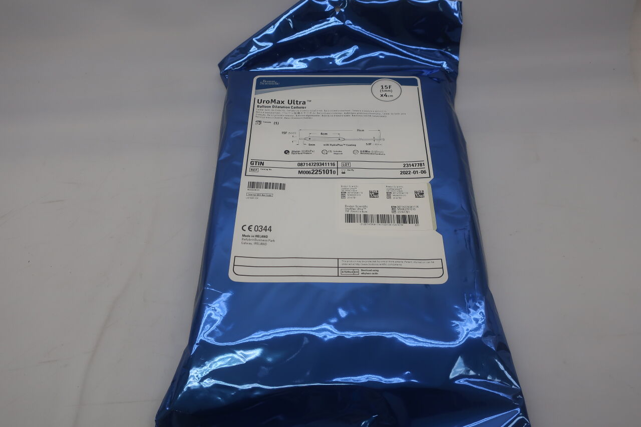 225101 - BOSTON SCIENTIFIC - UroMax Ultra Balloon Dilatation Catheter - 15Fr x 4cm, () - ( Expiry Date: 2022-01-06 )