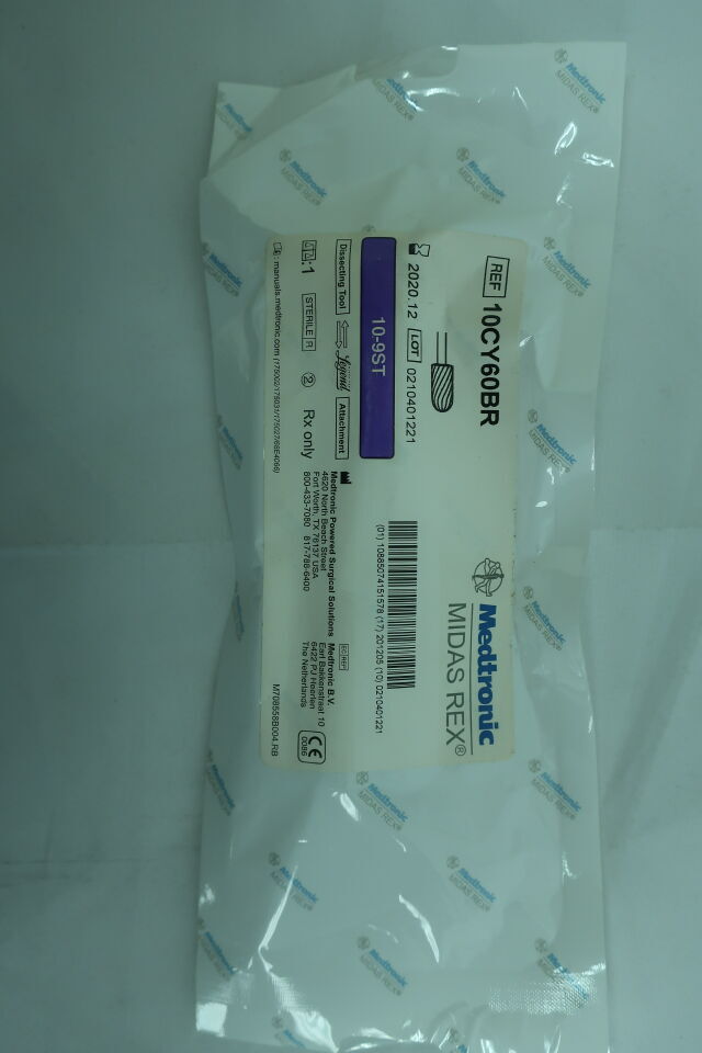 10cy60br - MEDTRONIC - Midas Rex Legend 10cm, 6mm Cylinder, (EA) - ( Expiry Date: 2020-12-05 )