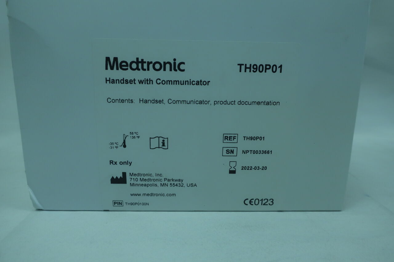 TH90P01 - MEDTRONIC - Medtronic Portable Handset with Communicator, For Sacral Neuromodulation Systems, (BX/1) - ( Expiry Date: 2022-11-03 )