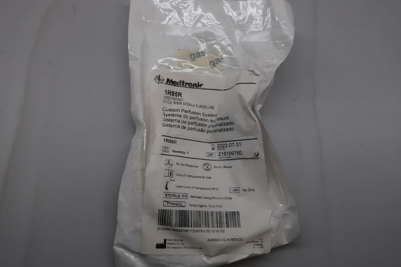 1R95R - MEDTRONIC - Custom Perfusion System, (EA) - ( Expiry Date: 2022-07-31 )