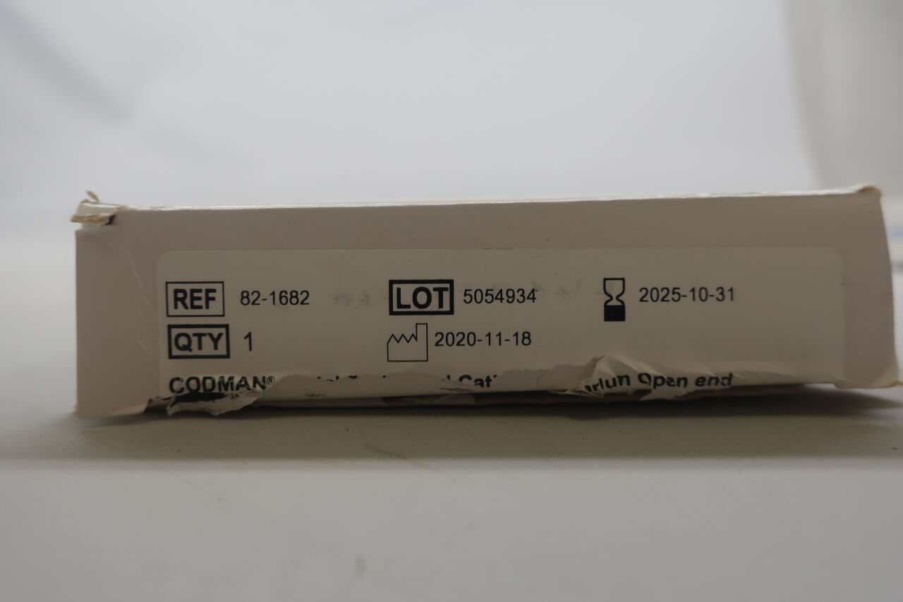 82-1682 - CODMAN - CODMAN Distal Peritoneal Catheter Barium Open end, () - ( Expiry Date: 2023-09-30 )