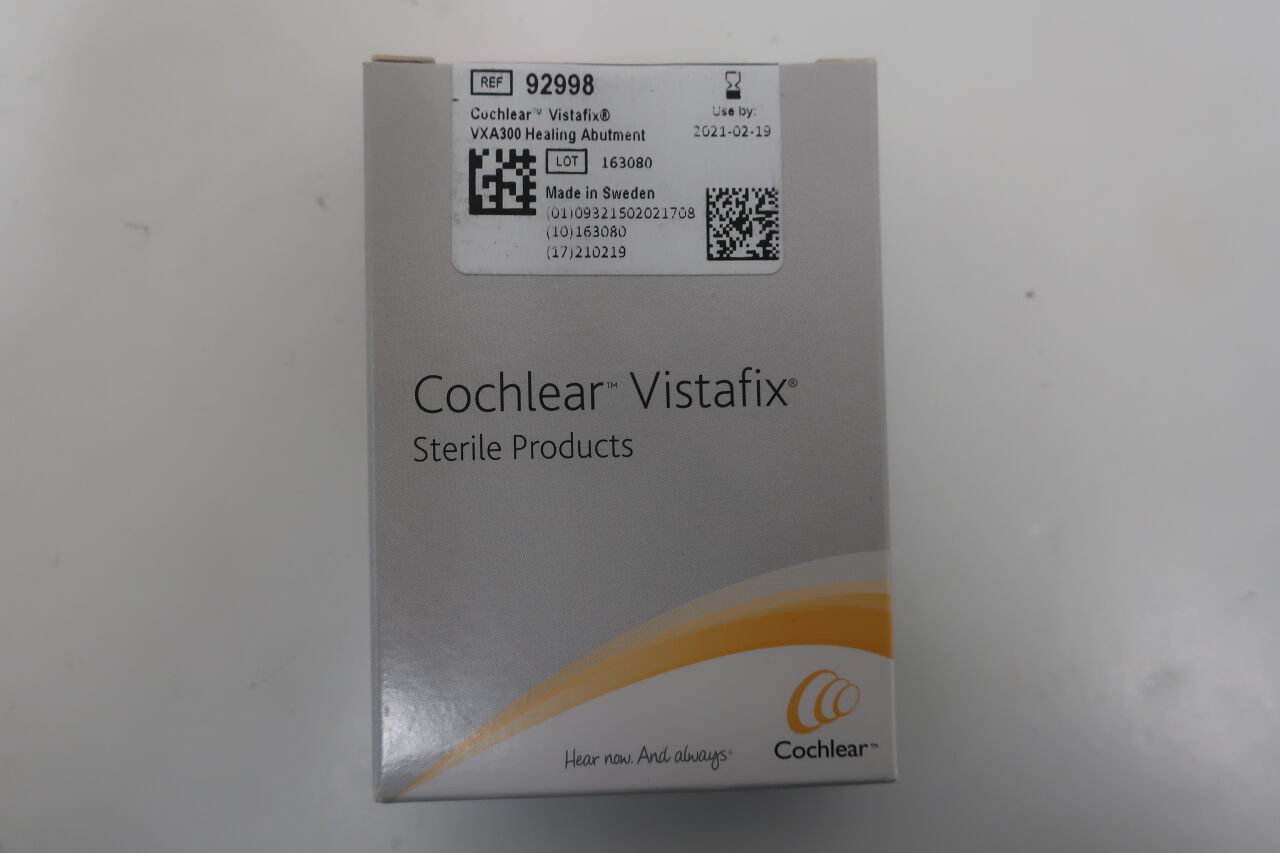92998 - COCHLEAR - Cochleaer Vistafix VXA300 Abutment , (BX/1) - ( Expiry Date: 2021-02-19 )