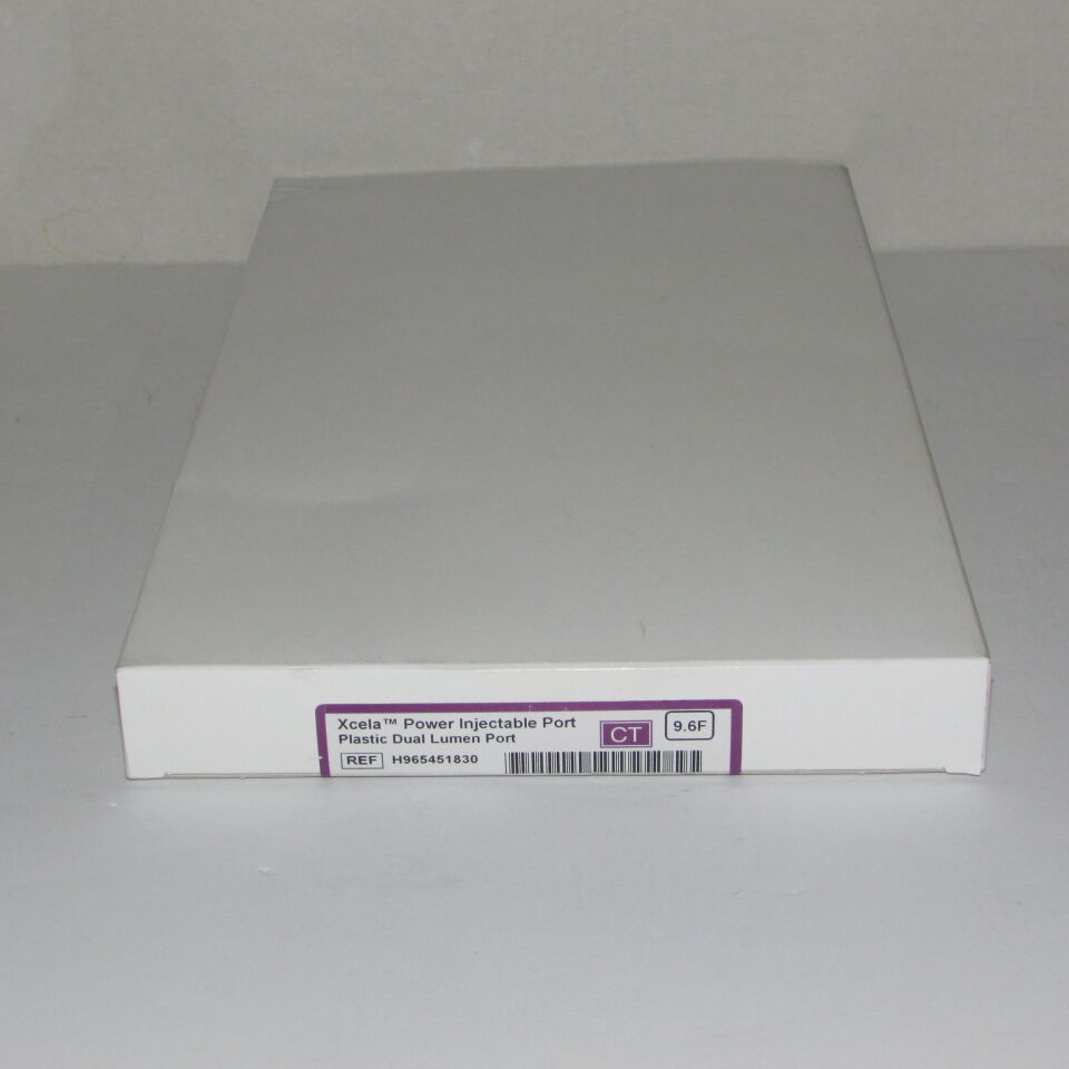 H965451830 - NAVILYST - Navilyst Xcela Power Injectable Port Dual Lumen Plastic 9.6F, (BX/2) - ( Expiry Date: 2018-12-01 )